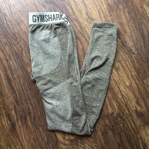 Gymshark flex leggings size small khaki